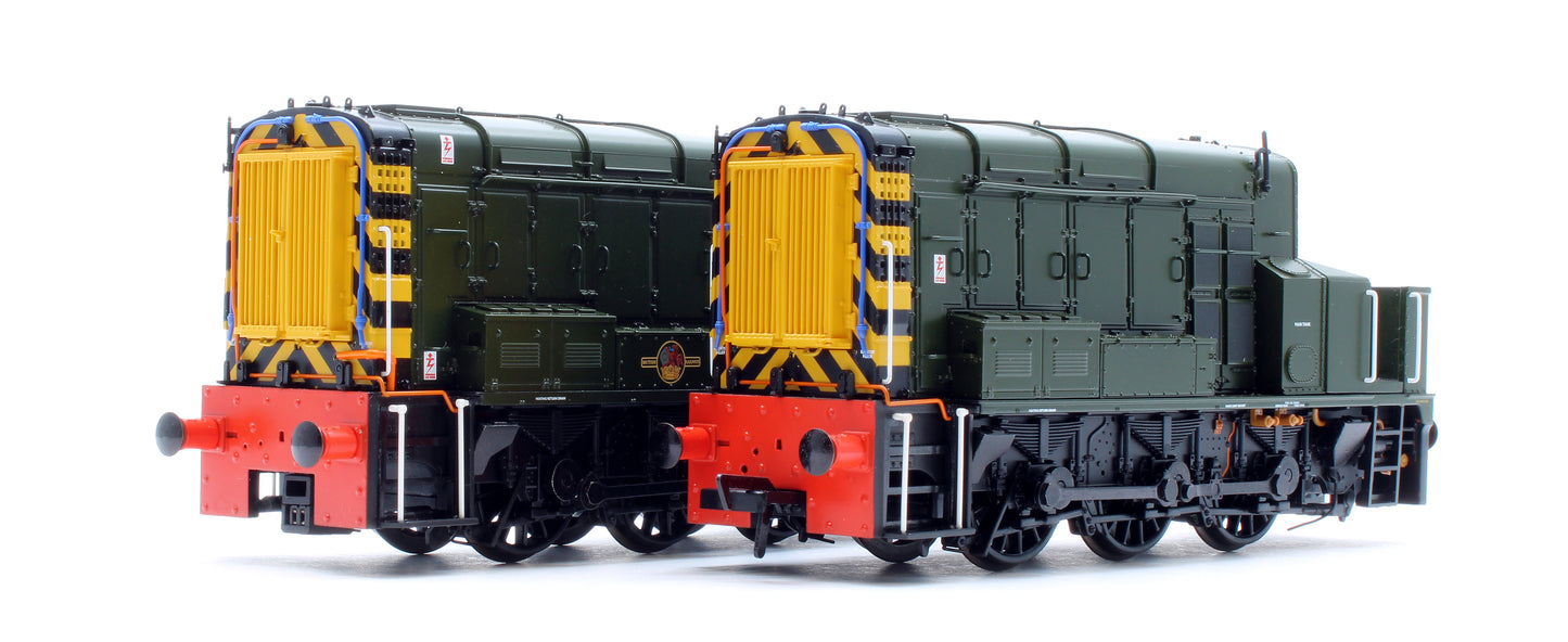 Class 13 D4502 BR Green (Wasp Stripes) Diesel Locomotive - DCC Sound