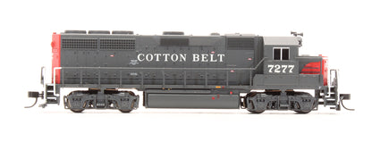 Pre-Owned 53927 GP40 Diesel Locomotive Cotton Belt - Road #7277