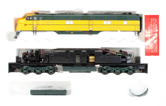 Pre-Owned E7 Diesel Locomotive C&NW A-Unit W/Mars Light - Road #5010-B