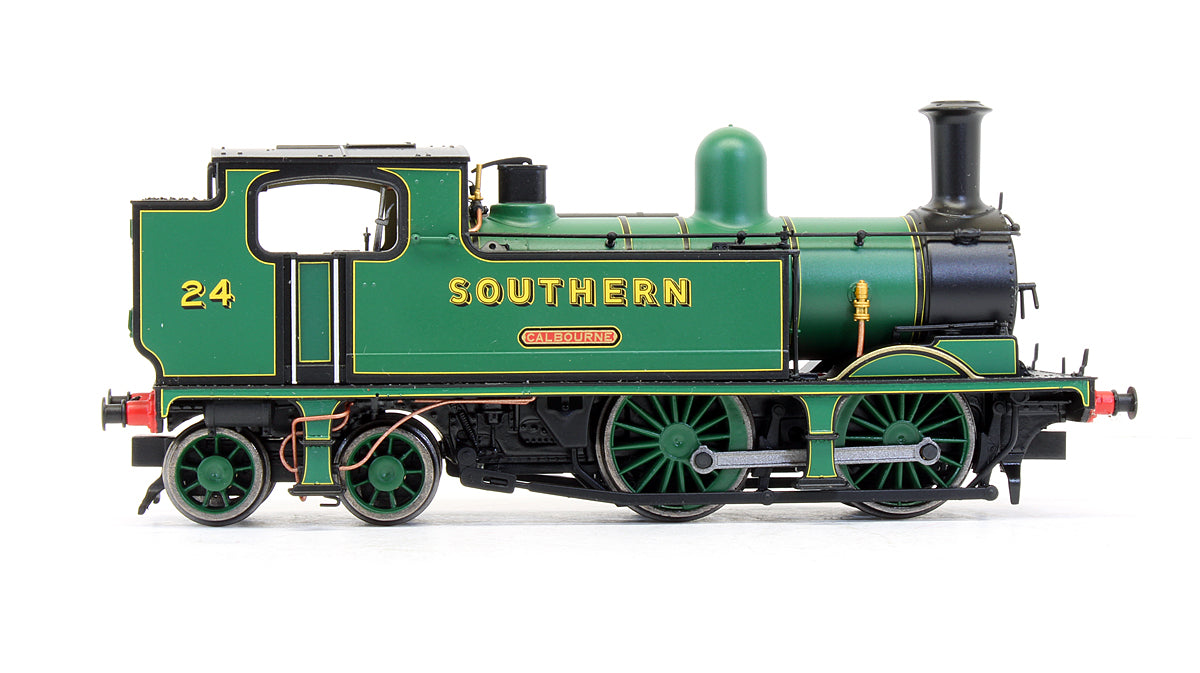 Pre-Owned E85013 LSWR Adams O2 SR Malachite Green 'Calbourne' 24 Steam Locomotive - Exclusive Edition