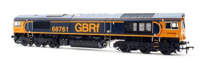 Pre-Owned 50-003SFX Class 66/7 66761 'Wensleydale Railway Association' GBRf Europorte Diesel Locomotive - Deluxe DCC Sound