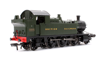 GWR 44XX ‘Small Prairie’ British Railways (serif) Green No.4404 2-6-2T Steam Locomotive - DCC Sound