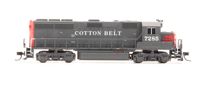 Pre-Owned 53928 GP40 Diesel Locomotive Cotton Belt - Road #7285