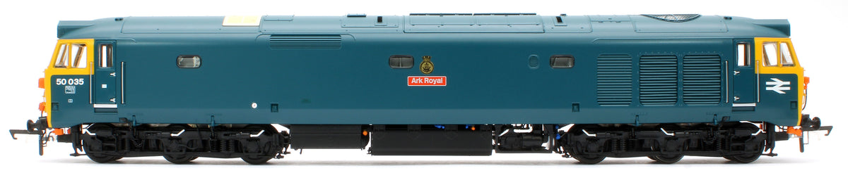 ACC2393-DCC Class 50 BR Blue Pre-refurbishment 'Ark Royal' No.50035 Diesel Locomotive - DCC Sound