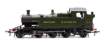 GWR 44XX ‘Small Prairie’ British Railways (serif) Green No.4404 2-6-2T Steam Locomotive