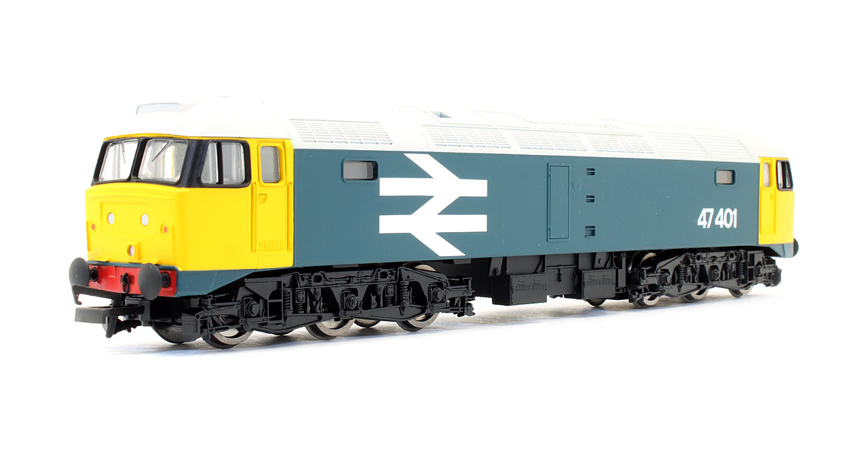 Pre-Owned BR Large Logo Blue Class 47401 Diesel Locomotive - TTS Sound