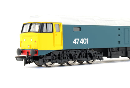 Pre-Owned BR Large Logo Blue Class 47401 Diesel Locomotive - TTS Sound