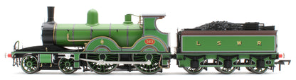 E85030 LSWR Adams T3 563 LSWR Drummond Green Steam Locomotive