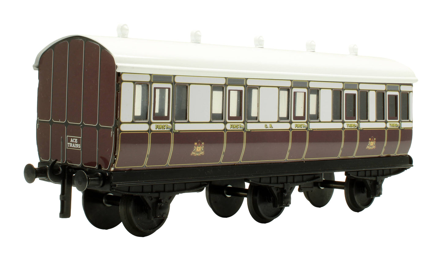 Pre-Owned Set 7 of 3x CR 1st / 3rd Six Wheeled Coaches