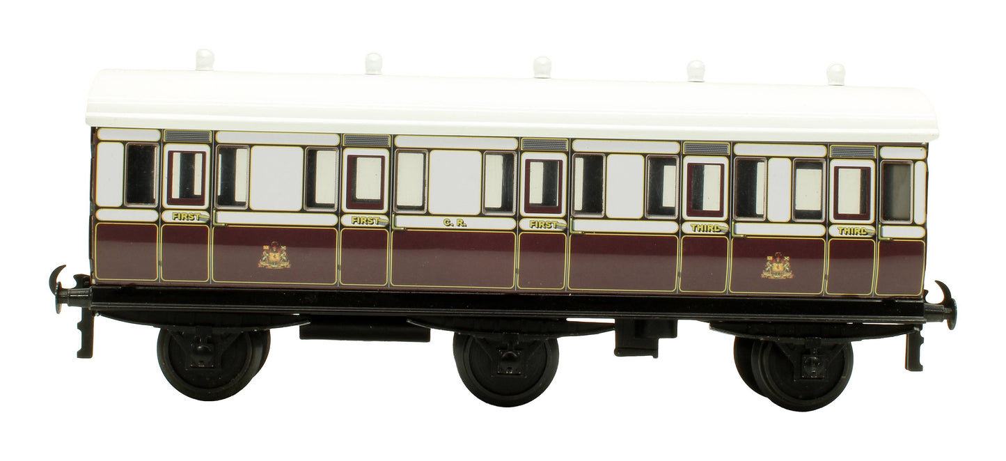 Pre-Owned Set 7 of 3x CR 1st / 3rd Six Wheeled Coaches