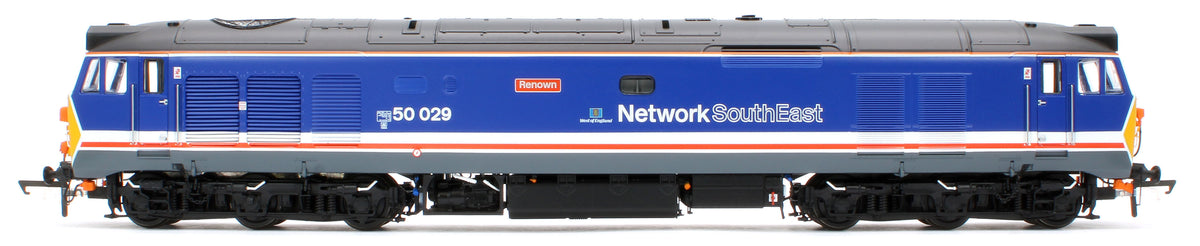 ACC2520 Class 50 BR Revised NSE (Dark Blue with West of England Branding) 'Renown' No.50029 Diesel Locomotive