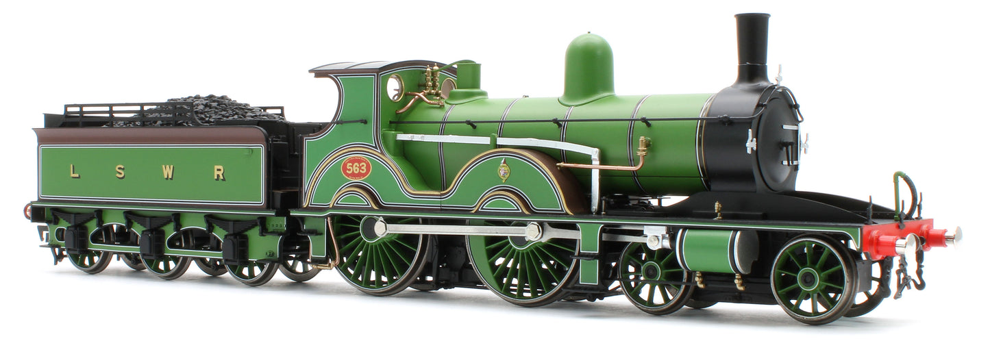 E85030 LSWR Adams T3 563 LSWR Drummond Green Steam Locomotive