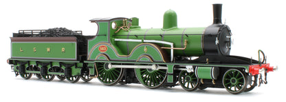 E85030 LSWR Adams T3 563 LSWR Drummond Green Steam Locomotive