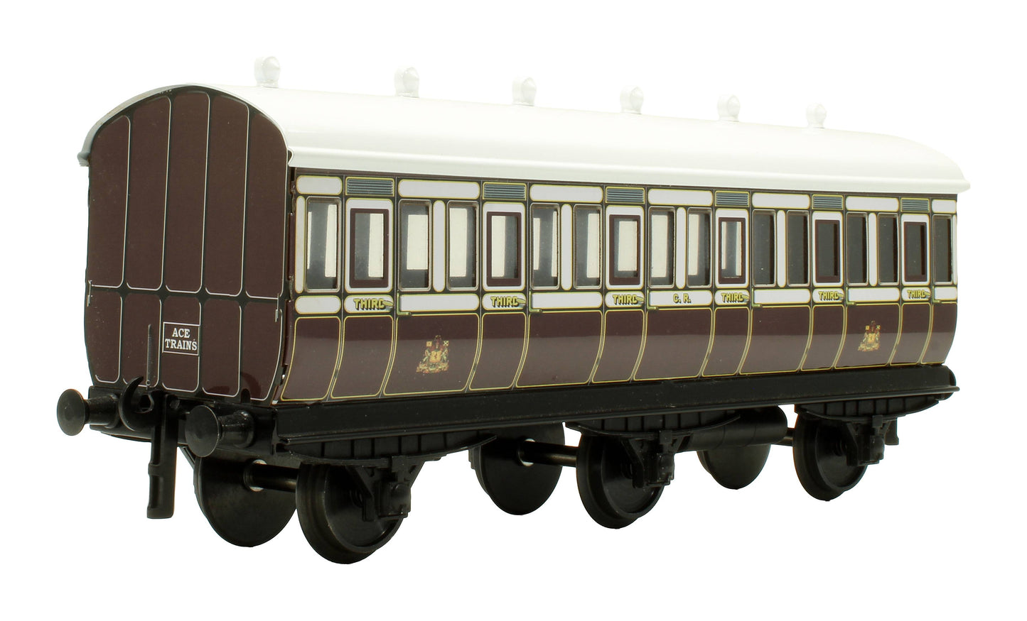 Pre-Owned Set 7 of 3x CR 1st / 3rd Six Wheeled Coaches