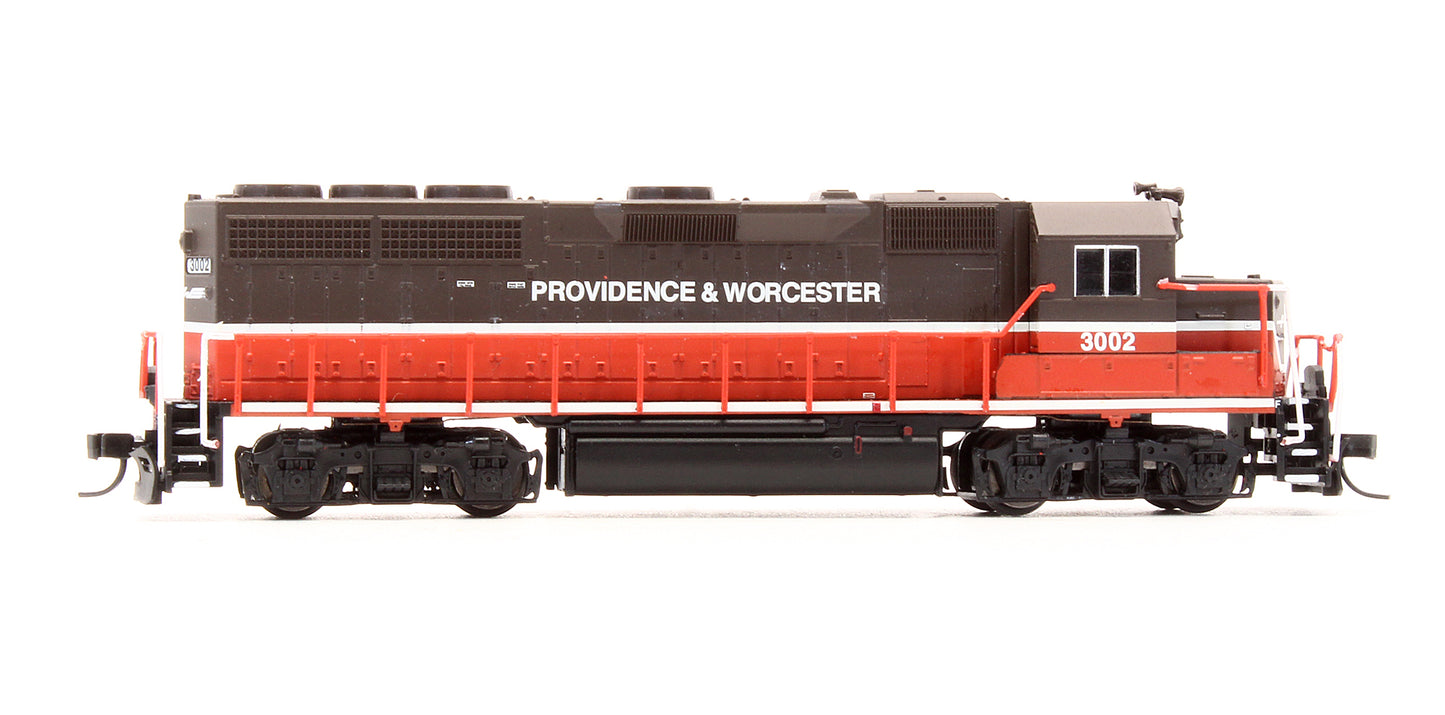 Pre-Owned 40 000 384 GP40 Diesel Locomotive Providence & Worcester - Road #3002