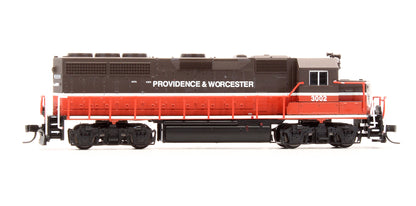 Pre-Owned 40 000 384 GP40 Diesel Locomotive Providence & Worcester - Road #3002