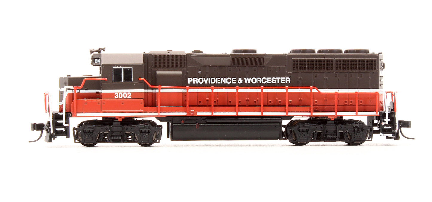 Pre-Owned 40 000 384 GP40 Diesel Locomotive Providence & Worcester - Road #3002