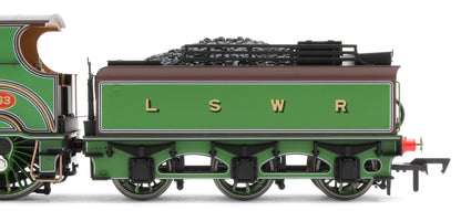 E85030 LSWR Adams T3 563 LSWR Drummond Green Steam Locomotive