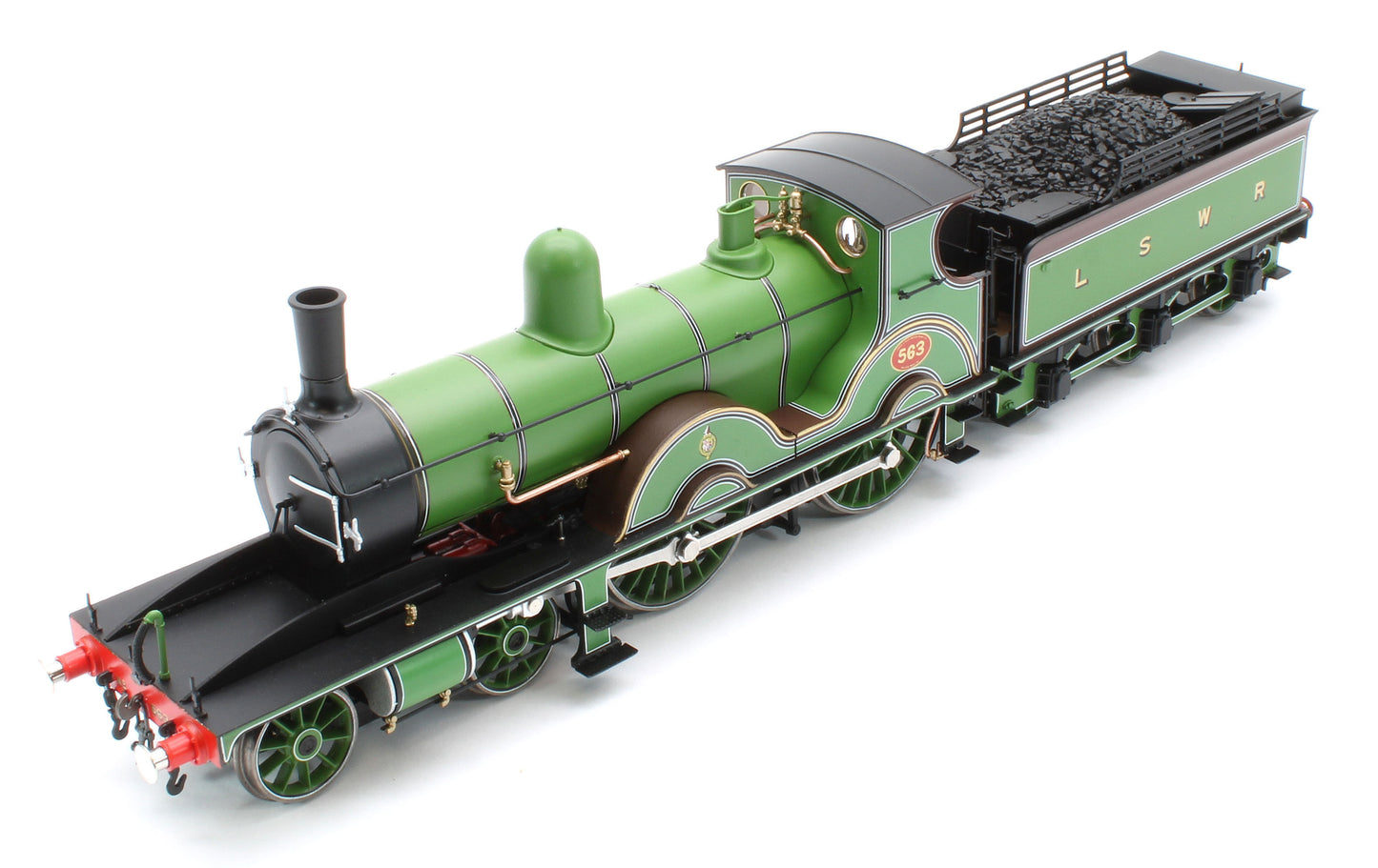 E85030 LSWR Adams T3 563 LSWR Drummond Green Steam Locomotive