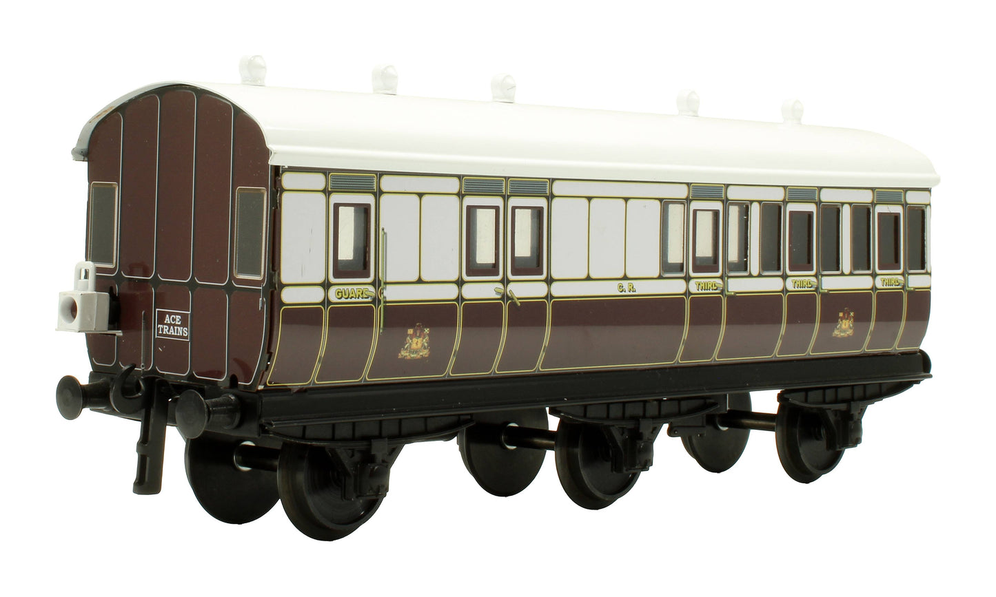 Pre-Owned Set 7 of 3x CR 1st / 3rd Six Wheeled Coaches