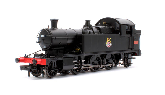 Pre-Owned GWR 44XX ‘Small Prairie’ BR Early Crest Plain Black No.4401 2-6-2T Steam Locomotive - DCC Fitted
