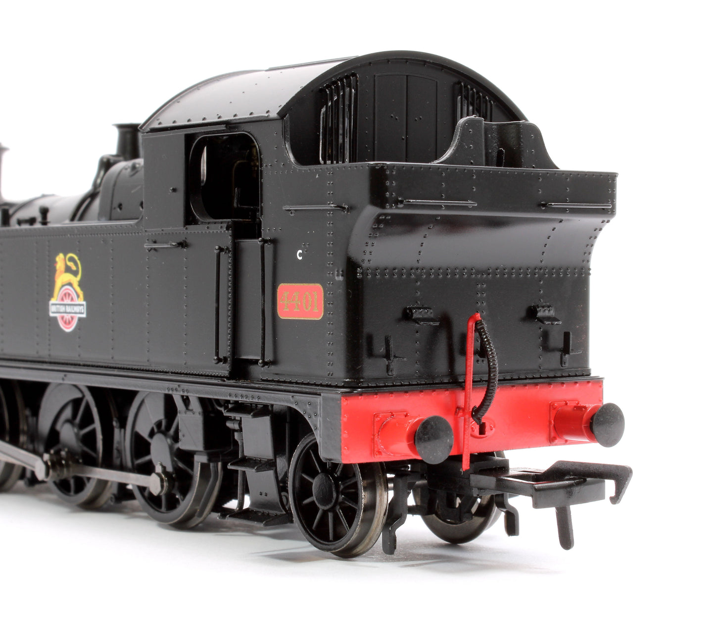 GWR 44XX ‘Small Prairie’ BR Early Crest Plain Black No.4401 2-6-2T Steam Locomotive - DCC Sound