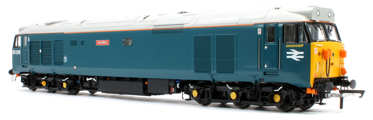 ACC2391-DCC Class 50 BR Laira Blue 'Ramillies' No.50019 Diesel Locomotive - DCC Sound