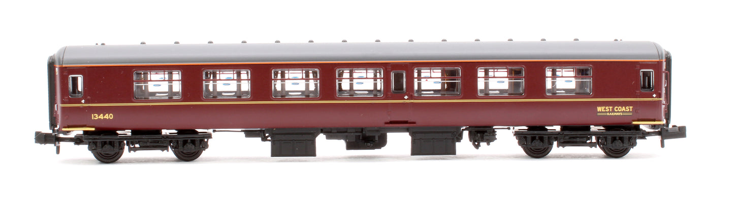 BR MK2A FK First Corridor WCRC Maroon No.13440