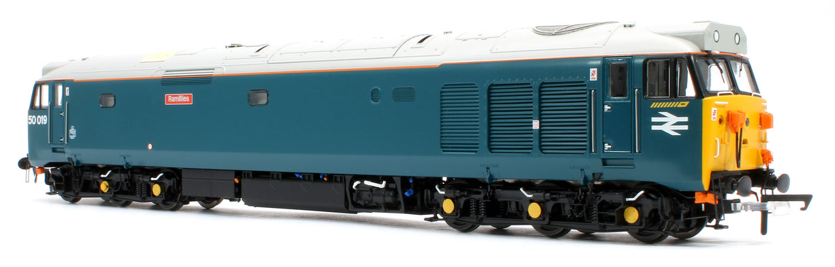 ACC2391-DCC Class 50 BR Laira Blue 'Ramillies' No.50019 Diesel Locomotive - DCC Sound