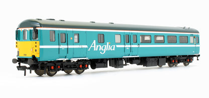 Pre-Owned 39-736DC BR MK2F DBSO Driving Brake Second Open (Refurbished) Anglia (DCC On Board)