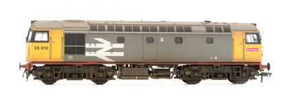 Pre-Owned Class 26010 Railfreight Redstripe Diesel Locomotive - Custom Weathered