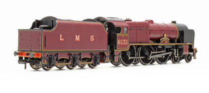 Pre-Owned 31-280Z Class Parallel Boiler Scot LMS Crimson 'The Royal Warwickshire Regiment' 6131 Steam Locomotive - Limited Edition - DCC Fitted