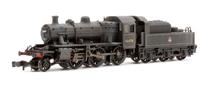 Pre-Owned LMS Ivatt 2MT 46474 BR Lined Black (Early Emblem) Steam Locomotive - Weathered
