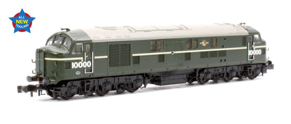 LMS 10000 BR Green (Late Crest) Diesel Locomotive