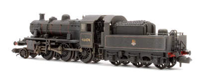 Pre-Owned LMS Ivatt 2MT 46474 BR Lined Black (Early Emblem) Steam Locomotive - Weathered