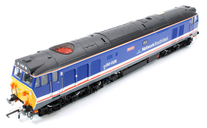 ACC2526-DCC Class 50 BR Revised NSE (Dark Blue with West of England Branding) 'Renown' No.50029 Diesel Locomotive - DCC Sound