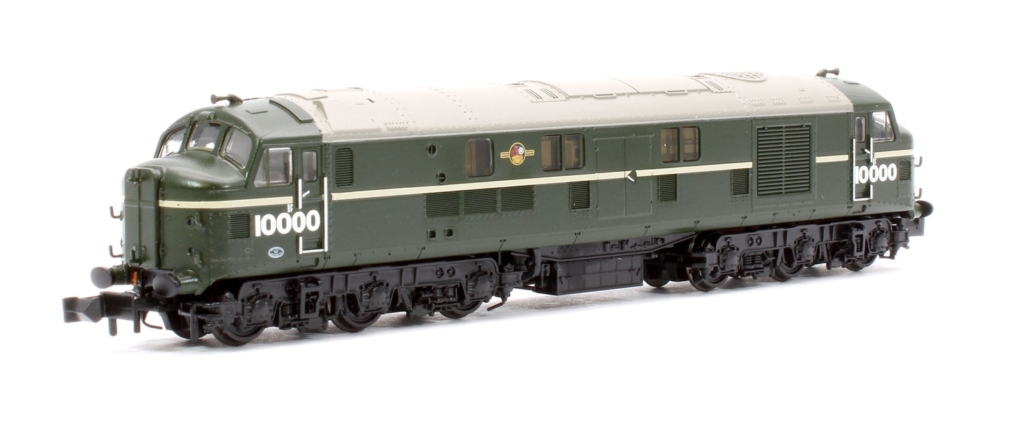 LMS 10000 BR Green (Late Crest) Diesel Locomotive - DCC Sound