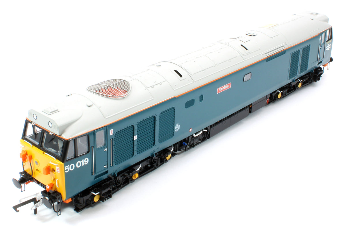 ACC2391-DCC Class 50 BR Laira Blue 'Ramillies' No.50019 Diesel Locomotive - DCC Sound