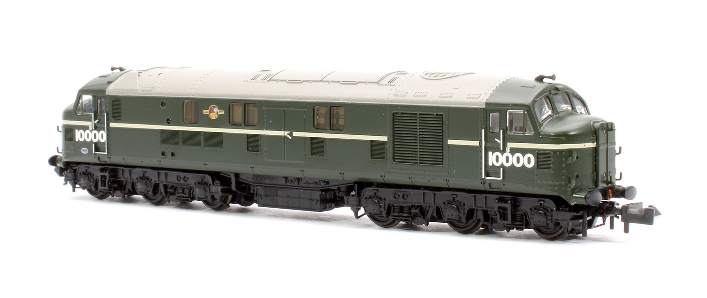 LMS 10000 BR Green (Late Crest) Diesel Locomotive - DCC Sound