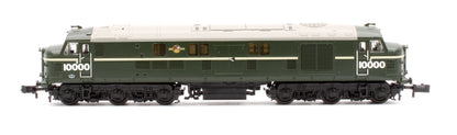 LMS 10000 BR Green (Late Crest) Diesel Locomotive - DCC Sound