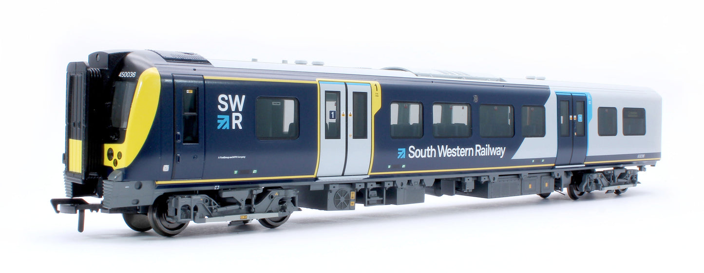 Class 450/0 4-Car EMU 450036 South Western Railway - DCC Sound