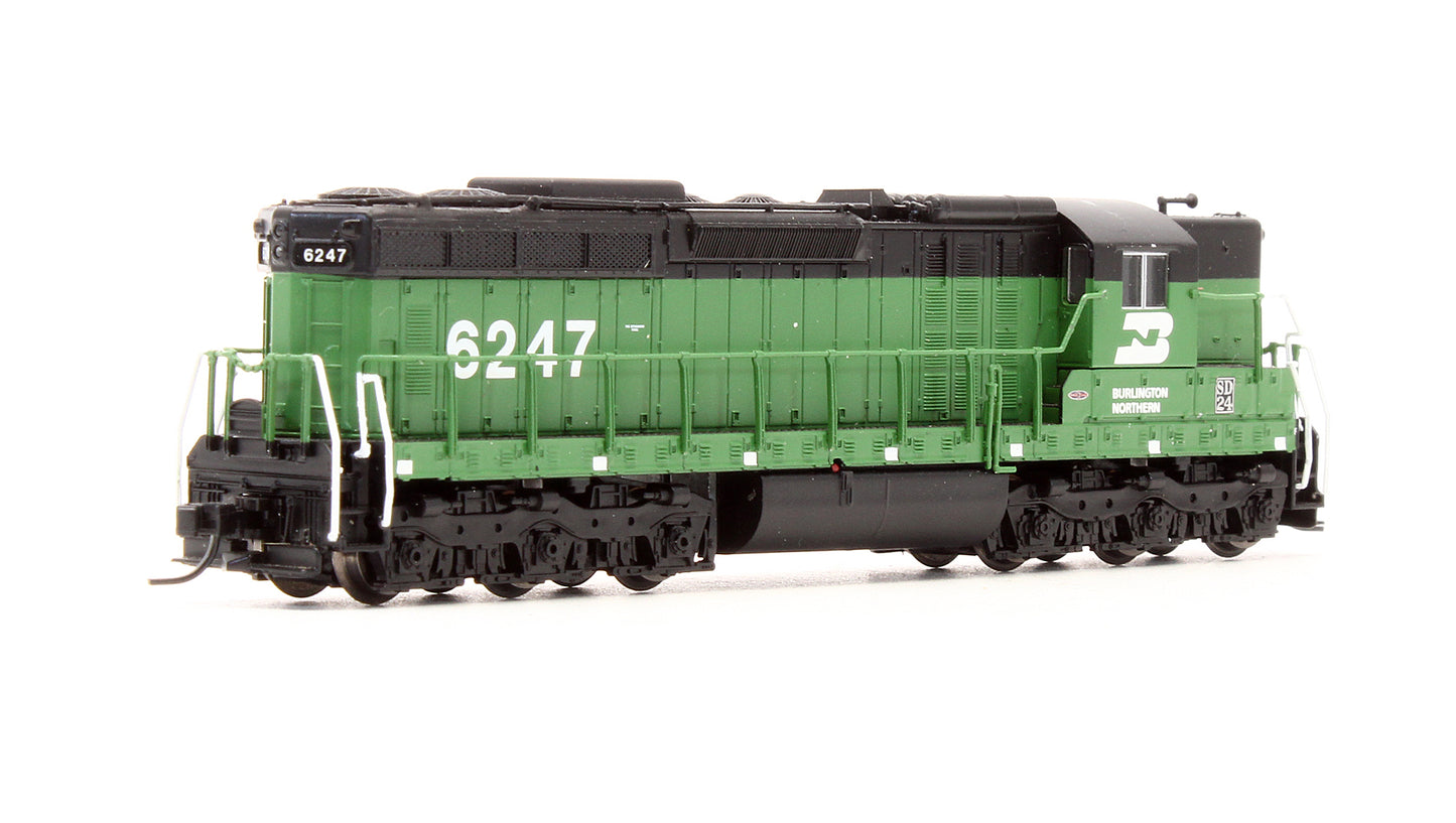 Pre-Owned 40 002 860 SD24 Diesel Locomotive Burlington Northern - Road #6247