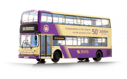 Pre-Owned UKBUS 1005 Alexander ALX400 Bodied Dennis Trident The Queen's Golden Jubilee Travel West Midlands