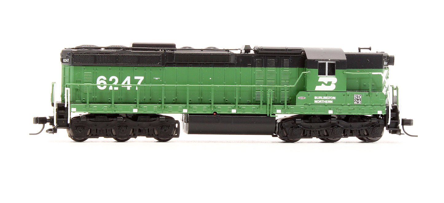 Pre-Owned 40 002 860 SD24 Diesel Locomotive Burlington Northern - Road #6247