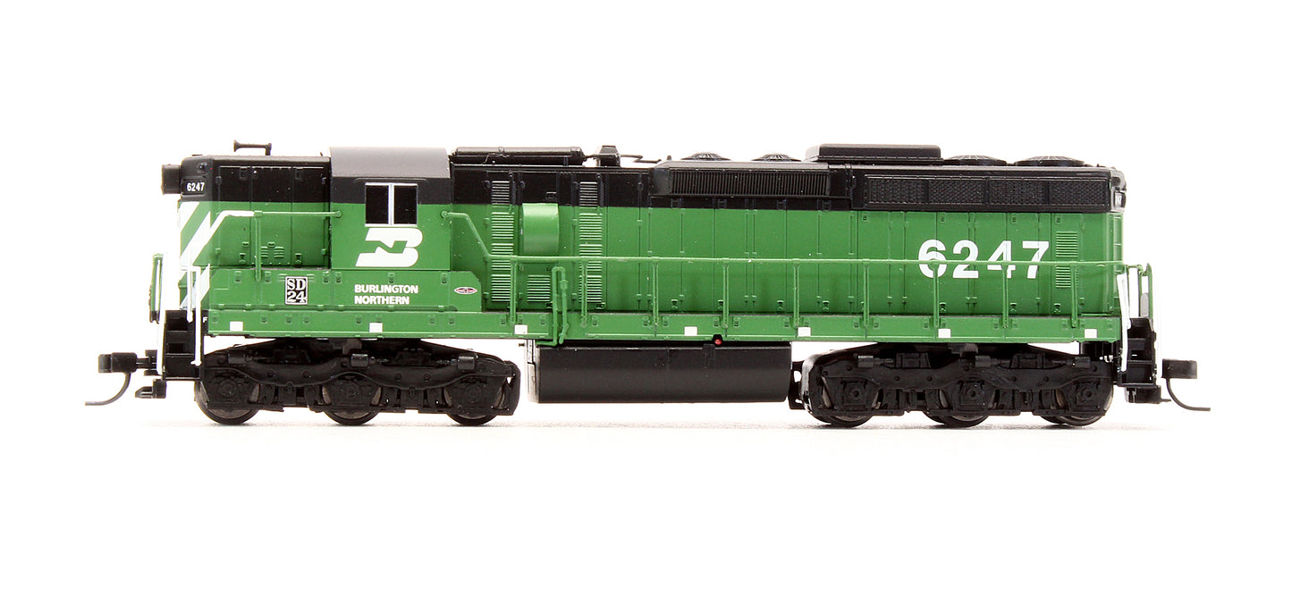 Pre-Owned 40 002 860 SD24 Diesel Locomotive Burlington Northern - Road #6247