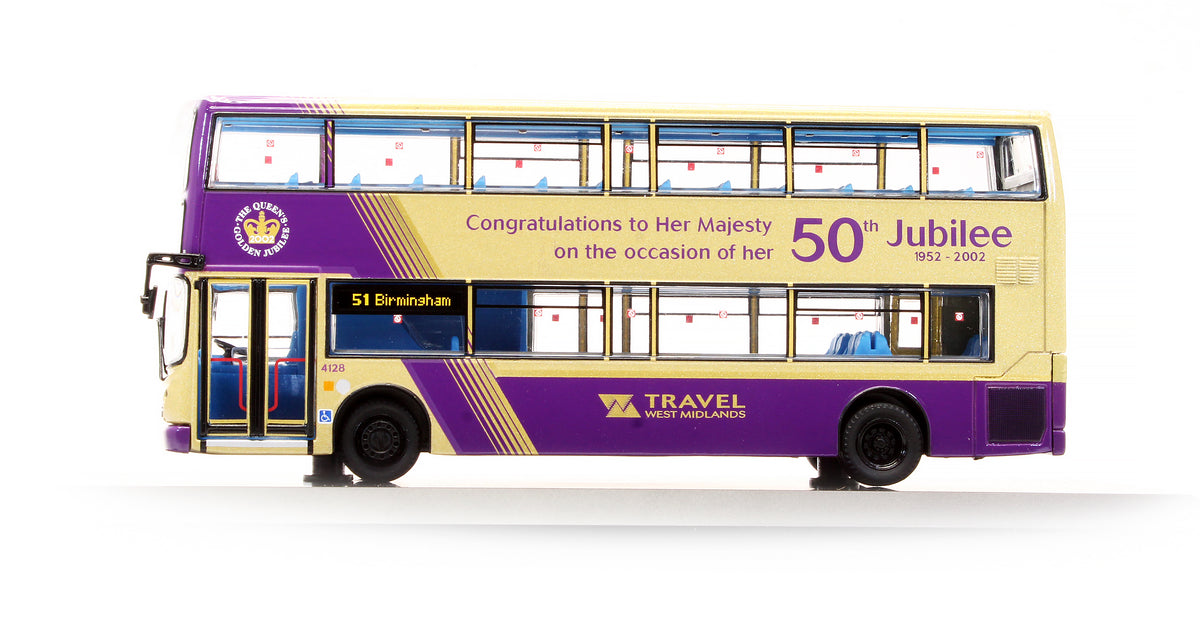 Pre-Owned UKBUS 1005 Alexander ALX400 Bodied Dennis Trident The Queen's Golden Jubilee Travel West Midlands