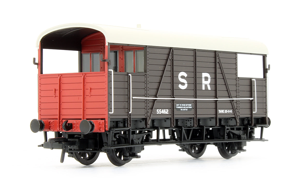 Pre-Owned SE&CR 'Dancehall' Brake Van SR Brown