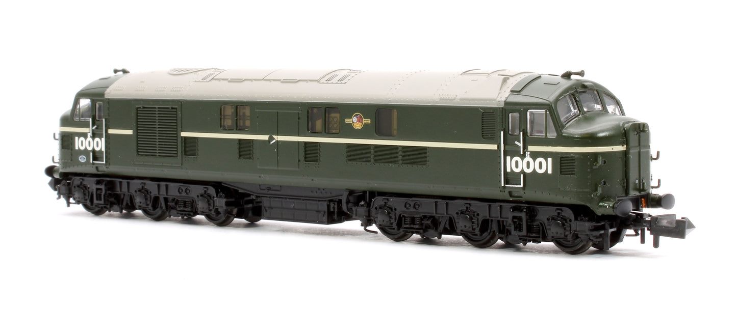 LMS 10001 BR Green (Late Crest) Diesel Locomotive - DCC Sound