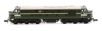 LMS 10001 BR Green (Late Crest) Diesel Locomotive - DCC Sound