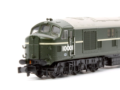 LMS 10001 BR Green (Late Crest) Diesel Locomotive - DCC Sound